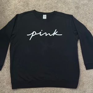 victoria’s secret pink crew neck sweatshirt